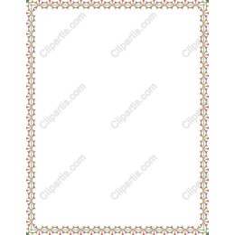 Decorative Geometric Border