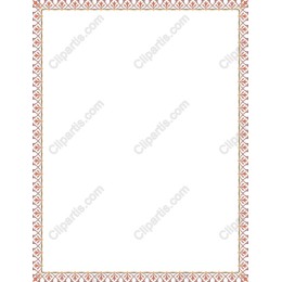 Elegant Floral Decorative Border