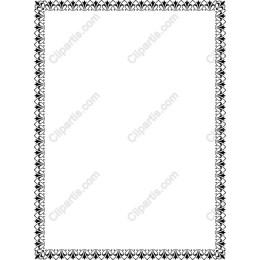 Ornate Floral Border