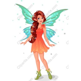 Whimsical Fairy Girl