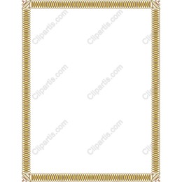 Gold Decorative Frame