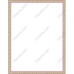 Elegant Greek Key Border