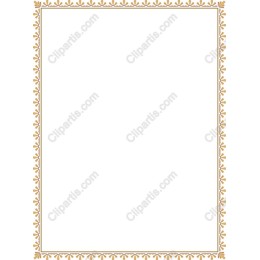 Elegant Floral Border