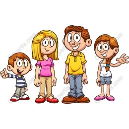 Cheerful Family