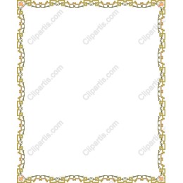 Elegant Floral Border