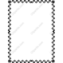 Elegant Wavy Frame