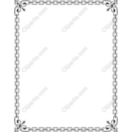 Vintage Chain Decorative Frame