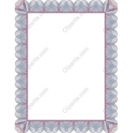 Elegant Floral Pattern Border