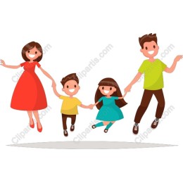 Cheerful Family