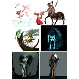 Mythical Wonders: Bundle - Cliparts