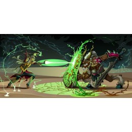Epic Fantasy Battle: Mage vs. Warrior