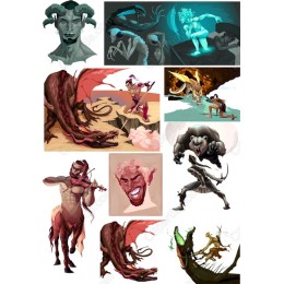 Fantasy Collection: Mythical Creatures & Portraits Bundle