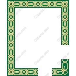 Elegant Geometric Decorative Frame