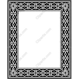 Elegant Geometric Decorative Border