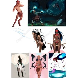 Fantasy Clipart Set