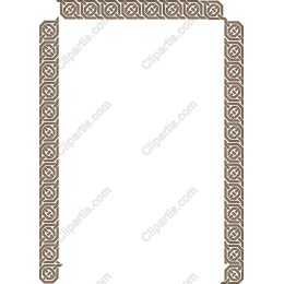 Intricate Geometric Frame