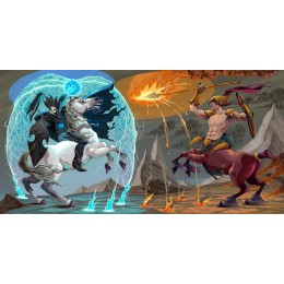 Epic Unicorn vs. Centaur Battle