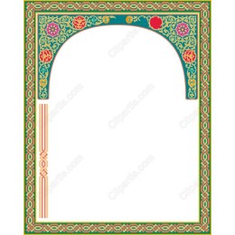 Ornate Decorative Arch Frame
