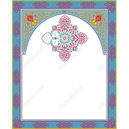 Oriental Elegance Decorative Frame
