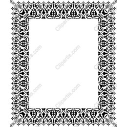 Elegant Ornamental Border
