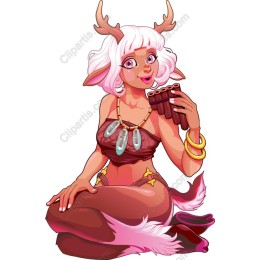 Whimsical Deer Character