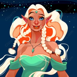 Fantasy Character - Whimsical Elegance