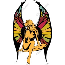 Enchanting Fairy with Butterfly Wings