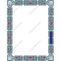 Elegant Ornate Border Art
