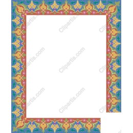 Elegant Ornate Floral Frame