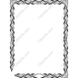 Intricate Ornamental Border