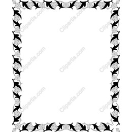 Elegant Floral Frame