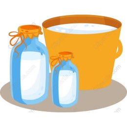 Charming Milk Bottles