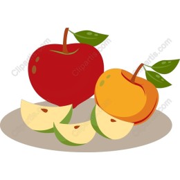 Cheerful Apple Duo