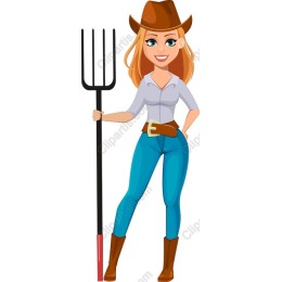 Farm Fresh Confident Woman