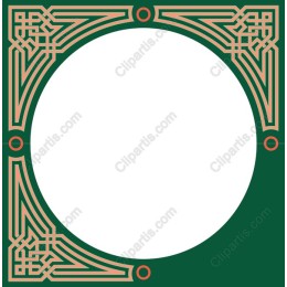 Elegant Geometric Frame