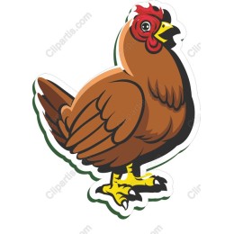 Charming Brown Chicken