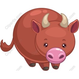 Cartoon Bull