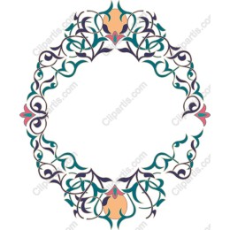 Floral Decorative Frame