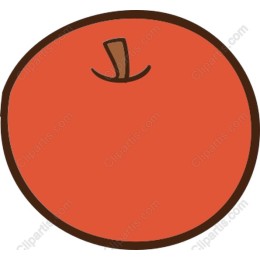Vibrant Red Apple