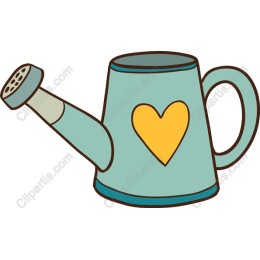 Heartfelt Watering Can