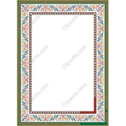Floral Border - Intricate Frame