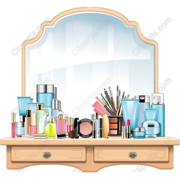 Elegant Makeup Vanity