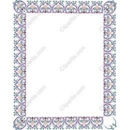 Elegant Floral Frame