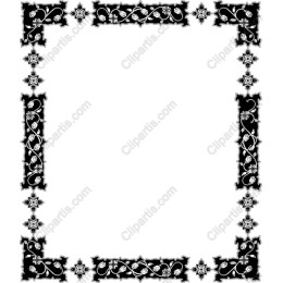 Elegant Floral Frame