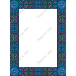 Vibrant Decorative Frame