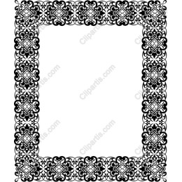Elegant Ornate Decorative Frame