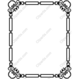 Vintage Ornate Frame