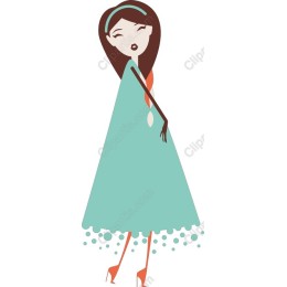Elegant Teal Dress