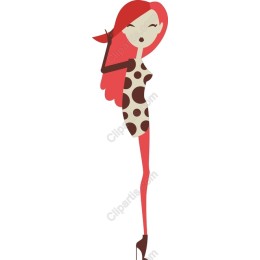 Chic Diva in Polka Dots