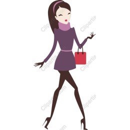 Chic Fashionable Woman